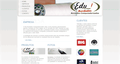 Desktop Screenshot of edubordados.com.br